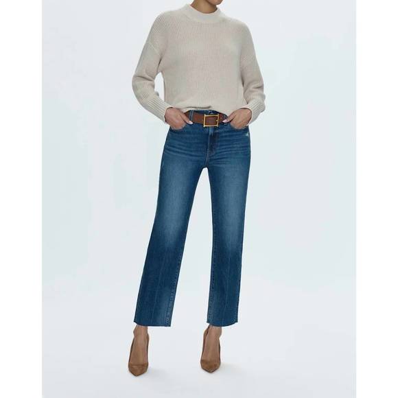 NEW PISTOLA charlie high rise classic straight jean in forum vintage
